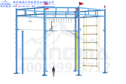 八面体高空拓展器材